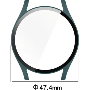 Hurtownia GSM - Bizon Case+Glass óra Samsung Galaxy Watch 7 44 mm zöld - BIZ6076 - {ean13} - Hurt
