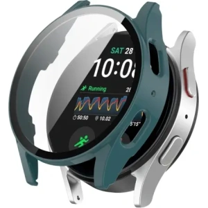 Hurtownia GSM - Etui se sklem na hodinky Bizon Case+Glass Watch do Samsung Galaxy Watch 7 44 mm zelené - BIZ6076 - {ean13} - Hurt