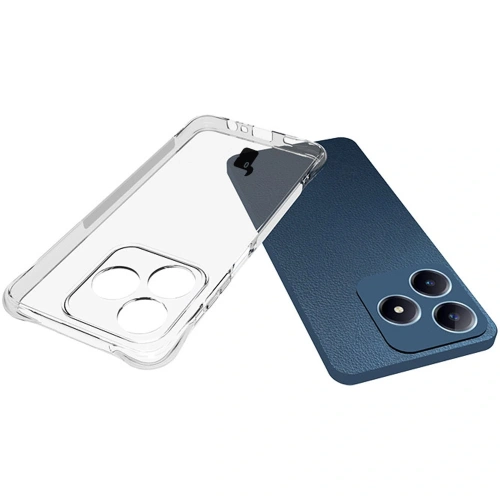 Elastyczne etui Bizon Case Salpa do Realme C63 4G przezroczyste