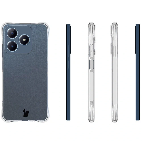 Elastyczne etui Bizon Case Salpa do Realme C63 4G przezroczyste