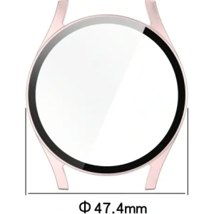 Hurtownia GSM - Bizon Case+Glass Ceas Samsung Galaxy Watch 7 44 mm roz satinat - BIZ6079 - {ean13} - Hurt