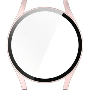 Hurtownia GSM - Etui ze skla na hodinky Bizon Case+Glass Watch do Samsung Galaxy Watch 7 44 mm saténově růžové - BIZ6079 - {ean13} - Hurt