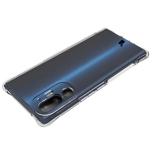 Etui + 2x folia na ekran Bizon Case Clear Pack do HTC U24 Pro przezroczyste