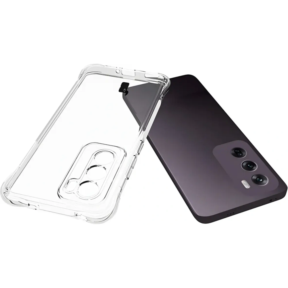 Hurtownia GSM - Etui + 2x folia na ekran Bizon Case Clear Pack do Oppo Reno12 przezroczyste - BIZ6083 - {ean13} - Hurt