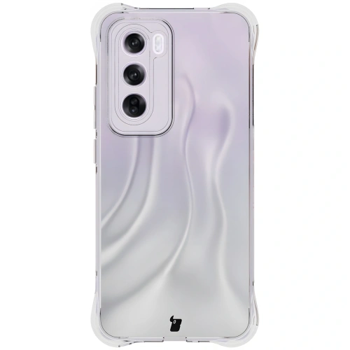 Etui + 2x folia na ekran Bizon Case Clear Pack do Oppo Reno12 Pro przezroczyste