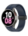 Silikonový pásek Bizon Strap Watch Silicone do Samsung Galaxy Watch FE/7/6/6 Classic/5/5 Pro/4/4 Classic v modré barvě
