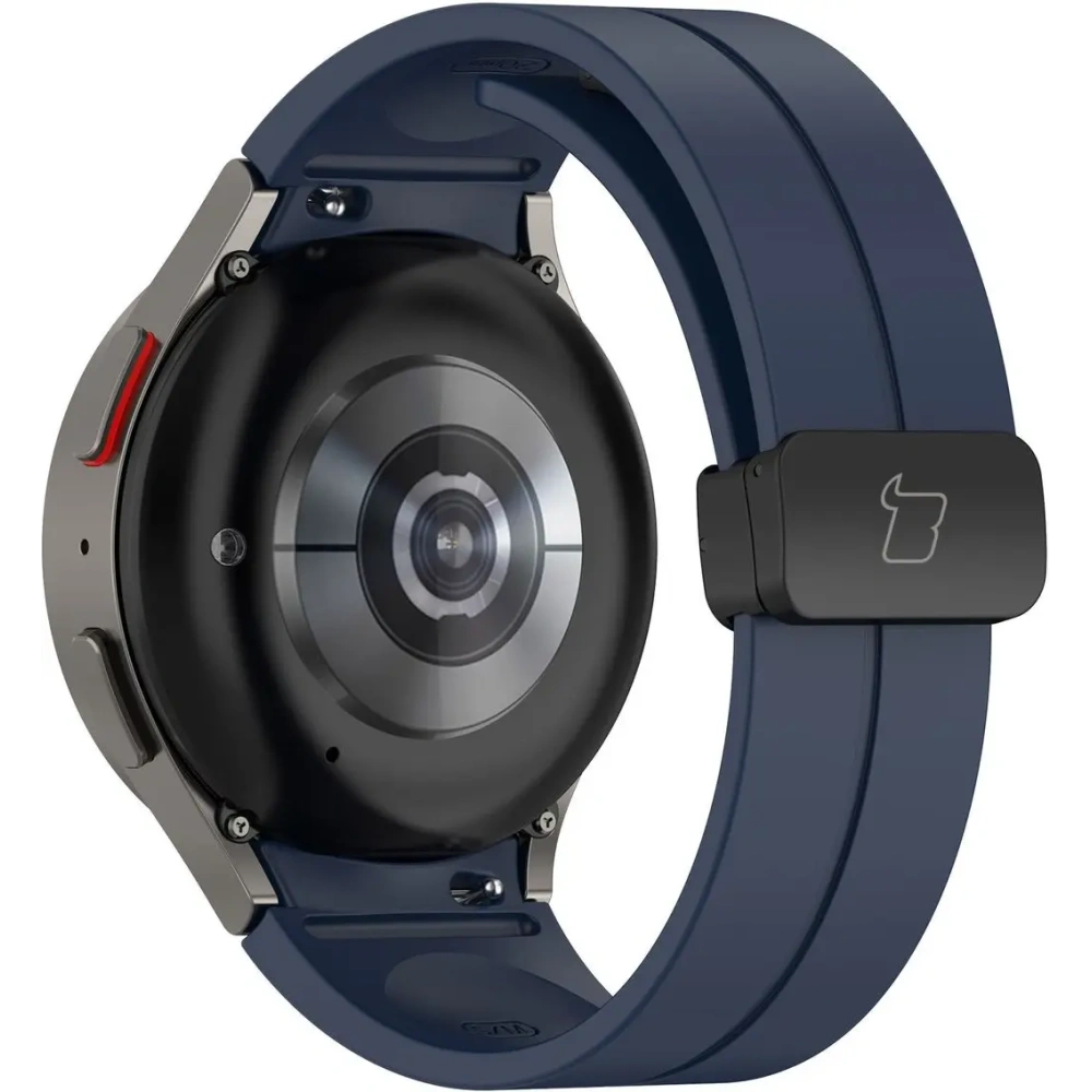 Wholesale Bizon Strap Watch Silicone Samsung Galaxy Watch FE/7/6/6 Classic/5/5 Pro/4/4 Classic navy blue - BIZ6086 - {ean13} - Hurt