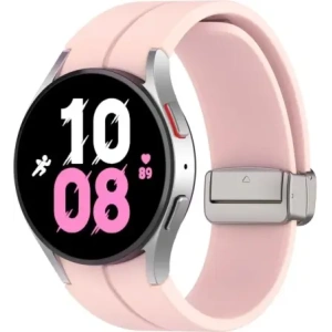 Hurtownia GSM - Silikonový pásek Bizon Strap Watch Silicone do Samsung Galaxy Watch FE/7/6/6 Classic/5/5 Pro/4/4 Classic světle růžový - BIZ6087 - {ean13} - Hurt