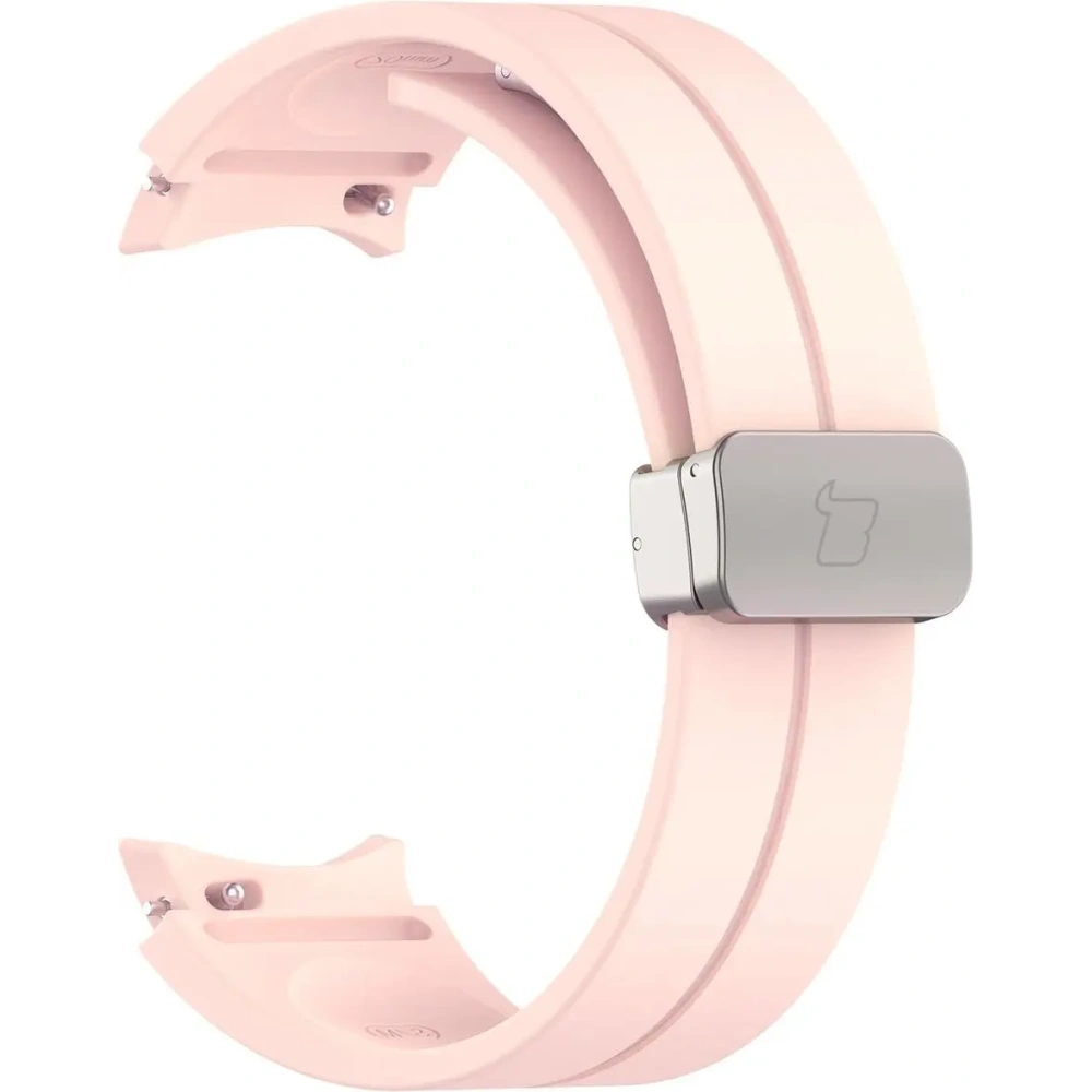 Wholesale Bizon Strap Watch Silicone Samsung Galaxy Watch FE/7/6/6 Classic/5/5 Pro/4/4 Classic light rose - BIZ6087 - {ean13} - Hurt