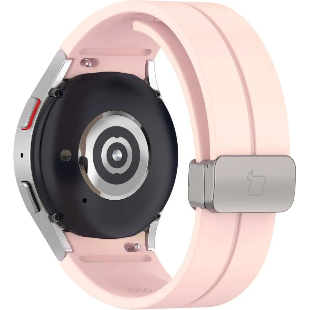 Hurtownia GSM - Silikonový pásek Bizon Strap Watch Silicone do Samsung Galaxy Watch FE/7/6/6 Classic/5/5 Pro/4/4 Classic světle růžový - BIZ6087 - {ean13} - Hurt