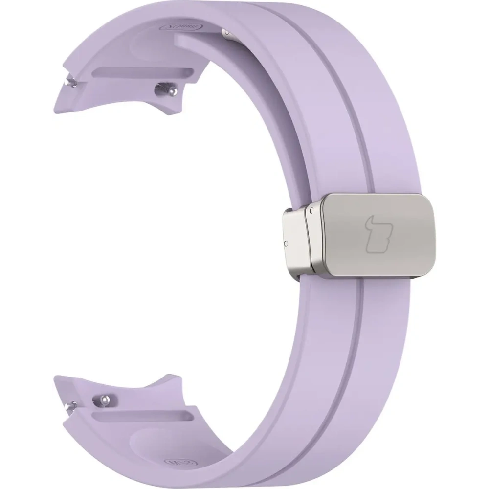 Hurtownia GSM - Silikonowy pasek Bizon Strap Watch Silicone do Samsung Galaxy Watch FE/7/6/6 Classic/5/5 Pro/4/4 Classic lawendowy - BIZ6088 - {ean13} - Hurt