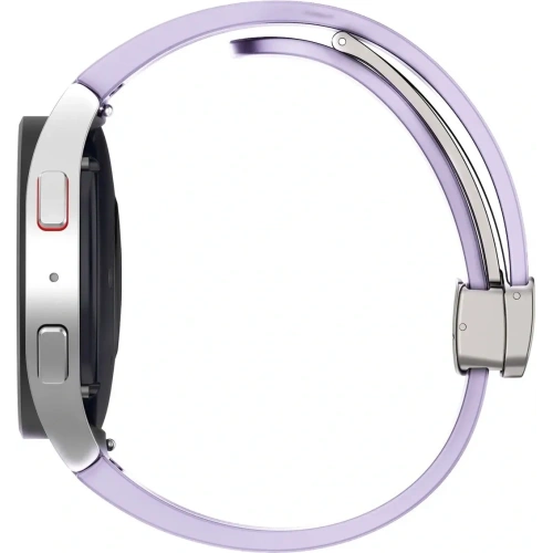 Silikonowy pasek Bizon Strap Watch Silicone do Samsung Galaxy Watch FE/7/6/6 Classic/5/5 Pro/4/4 Classic lawendowy