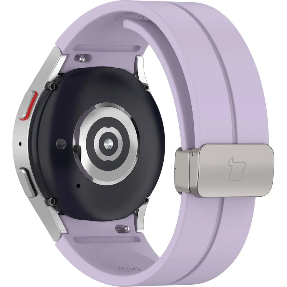 Hurtownia GSM - Silikonový pásek Bizon Strap Watch Silicone do Samsung Galaxy Watch FE/7/6/6 Classic/5/5 Pro/4/4 Classic levandulový - BIZ6088 - {ean13} - Hurt
