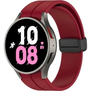 Hurtownia GSM - Silikonový pásek Bizon Strap Watch Silicone do Samsung Galaxy Watch FE/7/6/6 Classic/5/5 Pro/4/4 Classic burgundský - BIZ6089 - {ean13} - Hurt