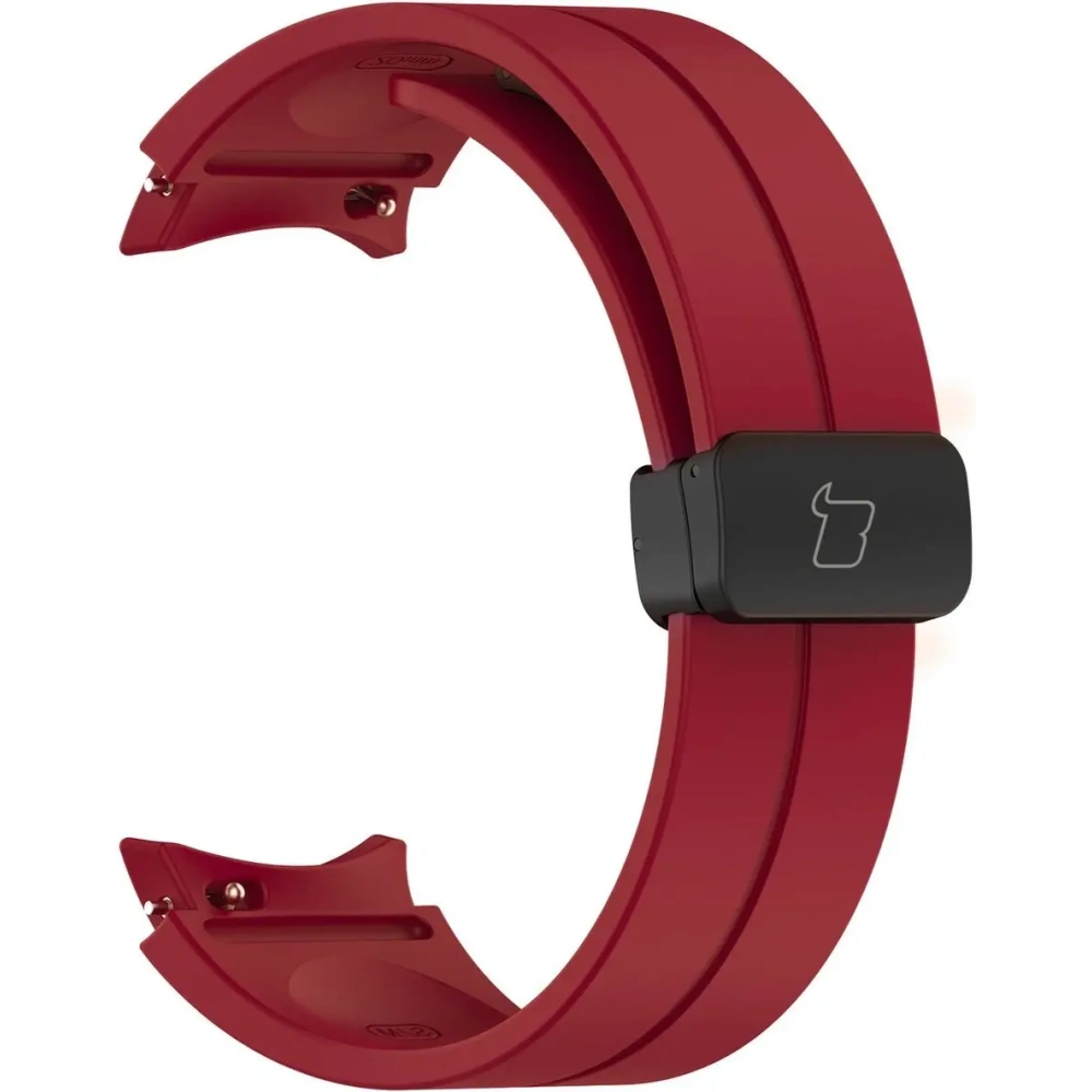 Hurtownia GSM - Silikonowy pasek Bizon Strap Watch Silicone do Samsung Galaxy Watch FE/7/6/6 Classic/5/5 Pro/4/4 Classic burgundowy - BIZ6089 - {ean13} - Hurt