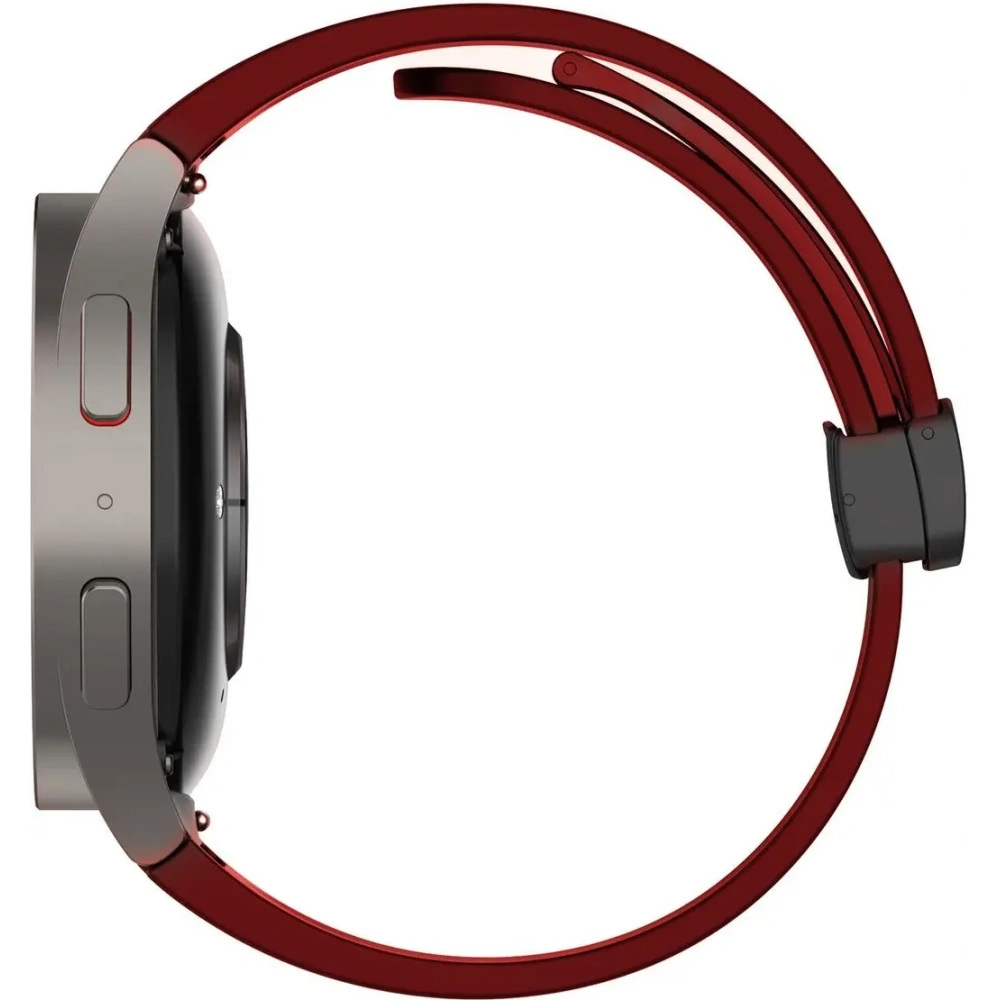 Wholesale Bizon Strap Watch Silicone Samsung Galaxy Watch FE/7/6/6 Classic/5/5 Pro/4/4 Classic burgundy - BIZ6089 - {ean13} - Hurt