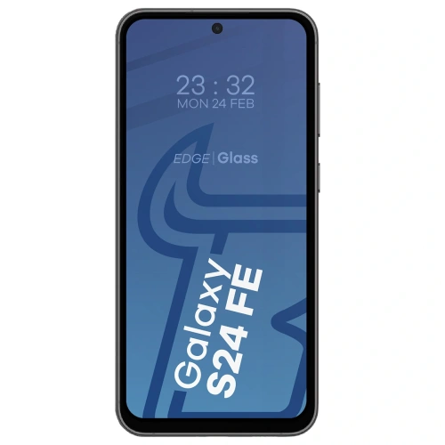 Szkło hartowane Bizon Glass Edge 2 do Samsung Galaxy S24 FE 5G czarna ramka