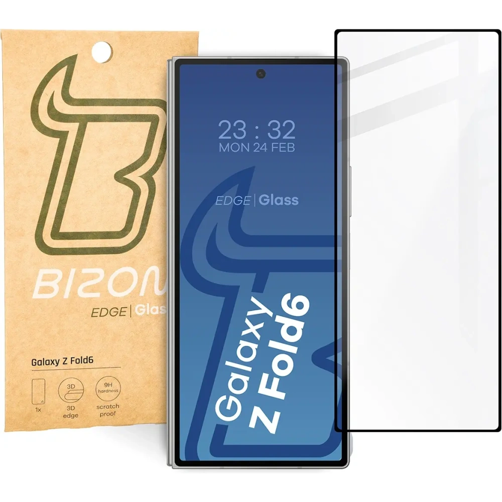 Wholesale Bizon Glass Edge 2 Samsung Galaxy Z Fold6 black - BIZ6091 - {ean13} - Hurt