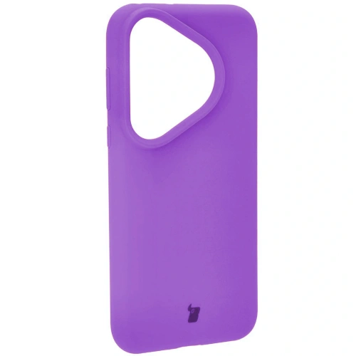 Silikonowe etui Bizon Soft Case do Huawei Pura 70 Pro / Pro+ fioletowe