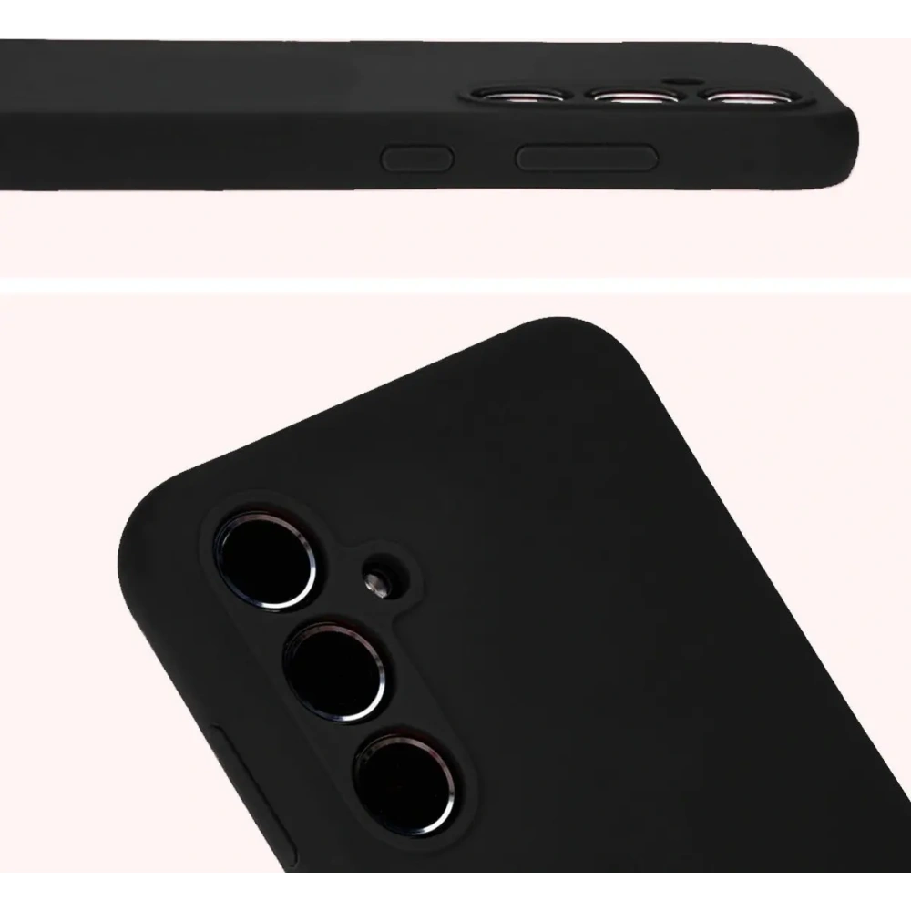 Hurtownia GSM - Silikonowe etui Bizon Soft Case do Samsung Galaxy A35 5G czarne - BIZ6094 - {ean13} - Hurt