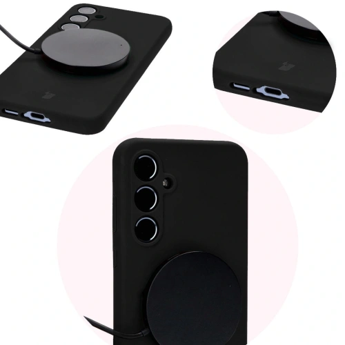 Silikonowe etui Bizon Soft Case do Samsung Galaxy A35 5G czarne