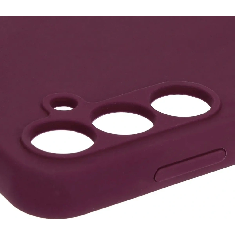 Hurtownia GSM - Silikonowe etui Bizon Soft Case do Samsung Galaxy A35 5G ciemnofioletowe - BIZ6096 - {ean13} - Hurt