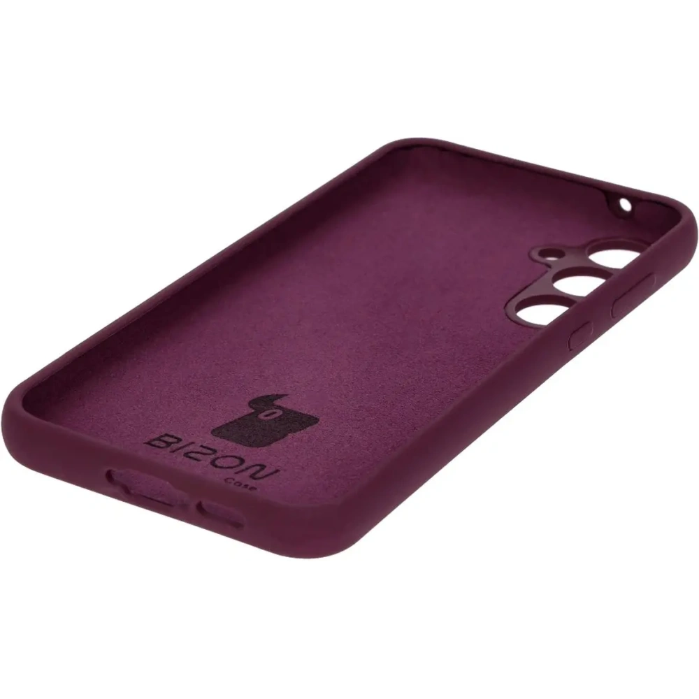 Hurtownia GSM - Silikonowe etui Bizon Soft Case do Samsung Galaxy A35 5G ciemnofioletowe - BIZ6096 - {ean13} - Hurt