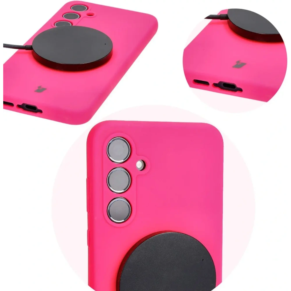 Hurtownia GSM - Bizon Soft Case Samsung Galaxy A35 5G roz neon - BIZ6097 - {ean13} - Hurt