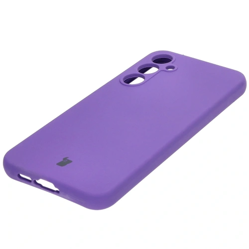 Silikonowe etui Bizon Soft Case do Samsung Galaxy A35 5G fioletowe