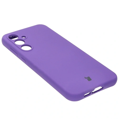 Silikonowe etui Bizon Soft Case do Samsung Galaxy A35 5G fioletowe