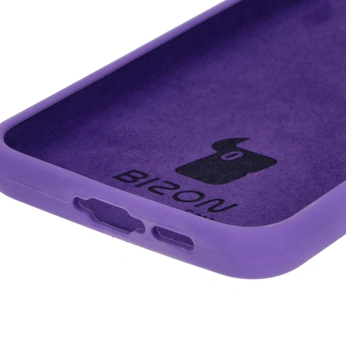 Silikonowe etui Bizon Soft Case do Samsung Galaxy A35 5G fioletowe