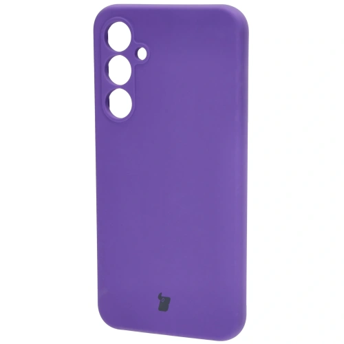 Silikonowe etui Bizon Soft Case do Samsung Galaxy A55 5G fioletowe