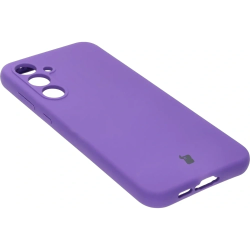 Silikonowe etui Bizon Soft Case do Samsung Galaxy A55 5G fioletowe
