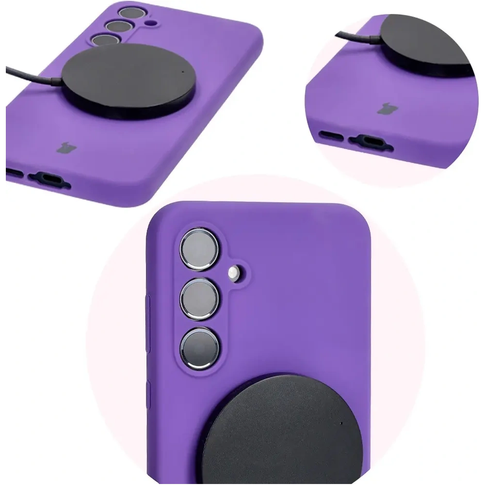 Hurtownia GSM - Bizon Soft Case Samsung Galaxy A55 5G violet - BIZ6100 - {ean13} - Hurt