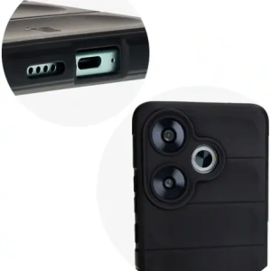 Hurtownia GSM - Bizon Case Tur Xiaomi Poco F6 fekete - BIZ6102 - {ean13} - Hurt