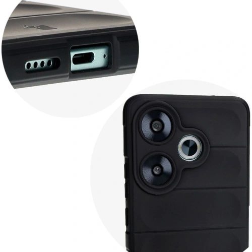 Pancerne etui Bizon Case Tur do Xiaomi Poco F6 czarne