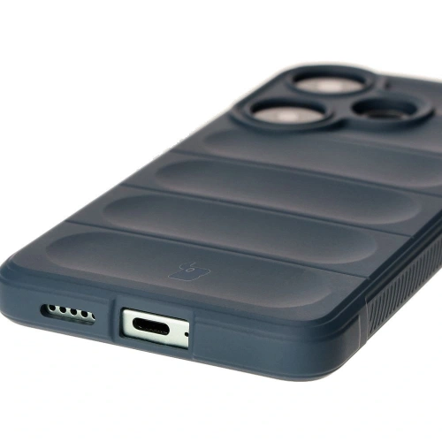 Pancerne etui Bizon Case Tur do Xiaomi Poco F6 granatowe