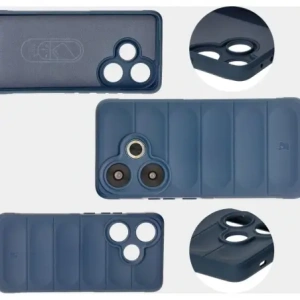 Hurtownia GSM - Bizon Case Tur Xiaomi Poco F6 sötétkék - BIZ6103 - {ean13} - Hurt