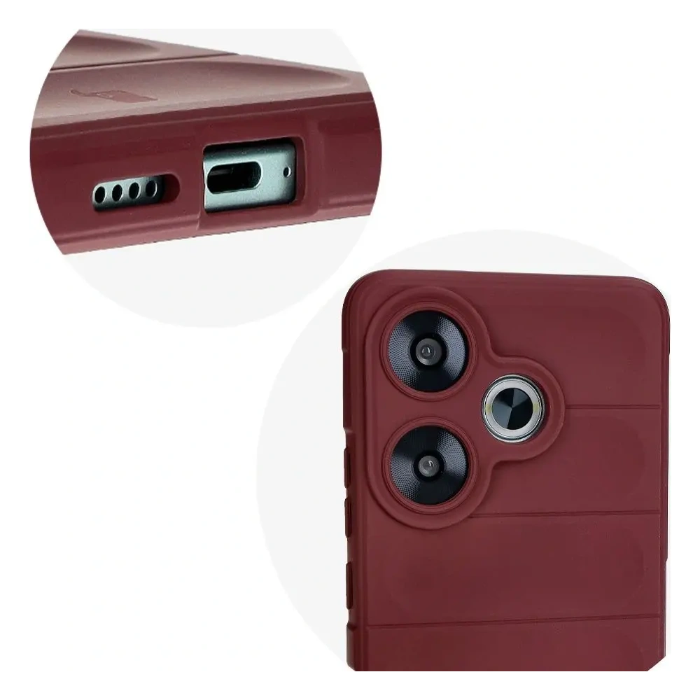 Hurtownia GSM - Bizon Case Tur Xiaomi Poco F6 violet închis - BIZ6105 - {ean13} - Hurt