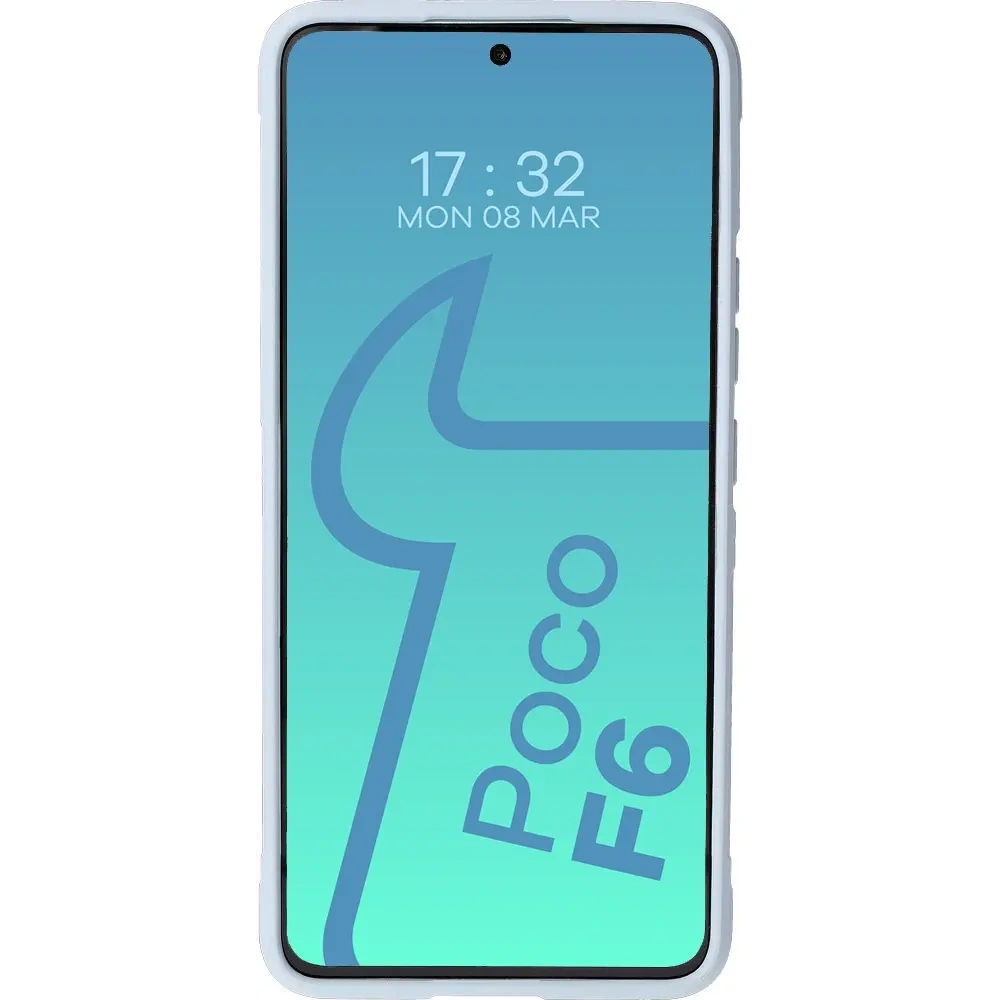 Hurtownia GSM - Bizon Case Tur Xiaomi Poco F6 világoskék - BIZ6106 - {ean13} - Hurt