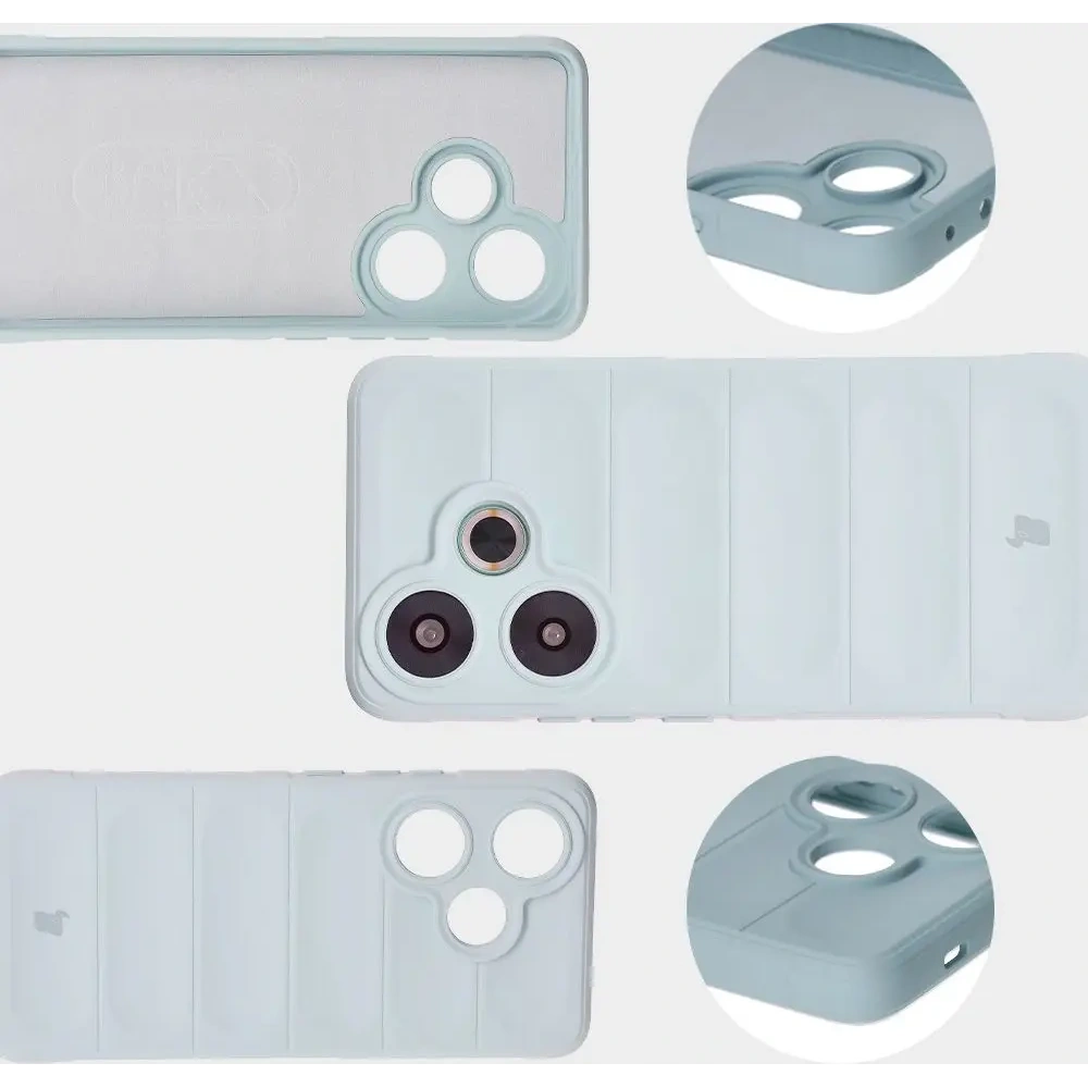 Hurtownia GSM - Bizon Case Tur Xiaomi Poco F6 világoskék - BIZ6106 - {ean13} - Hurt