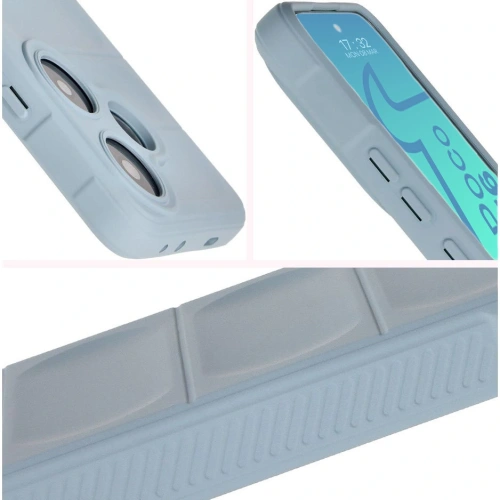 Pancerne etui Bizon Case Tur do Xiaomi Poco F6 jasnoniebieskie