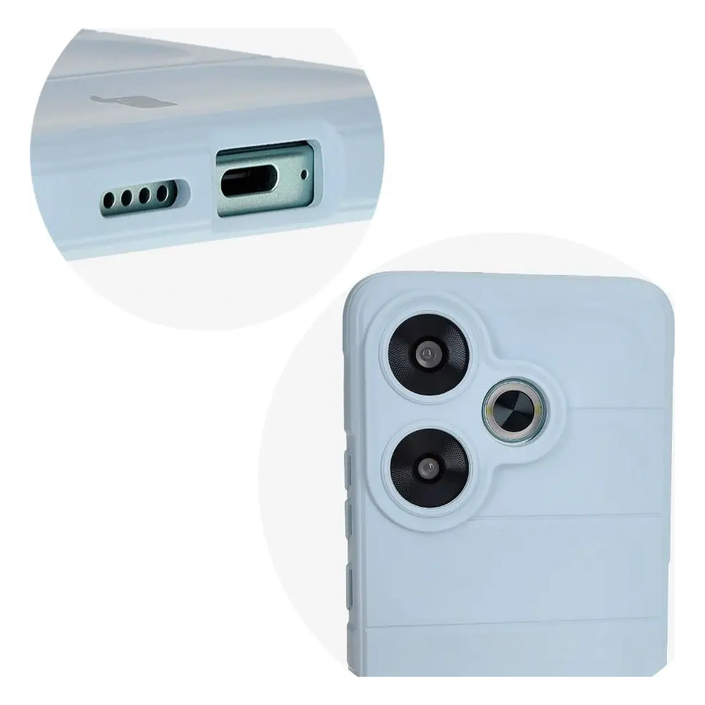 Wholesale Bizon Case Tur Xiaomi Poco F6 light blue - BIZ6106 - {ean13} - Hurt