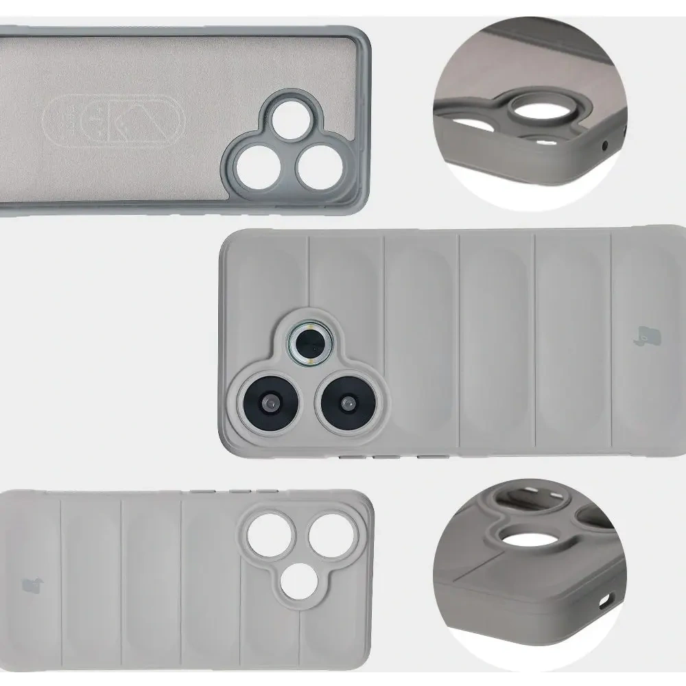 Hurtownia GSM - Bizon Case Tur Xiaomi Poco F6 világosszürke - BIZ6107 - {ean13} - Hurt