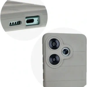 Wholesale Bizon Case Tur Xiaomi Poco F6 light grey - BIZ6107 - {ean13} - Hurt