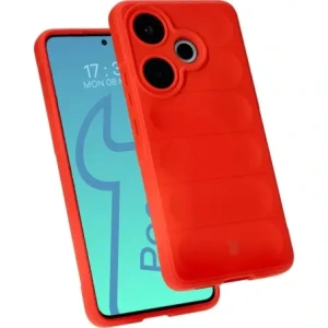Hurtownia GSM - Bizon Case Tur Xiaomi Poco F6 roșu - BIZ6108 - {ean13} - Hurt
