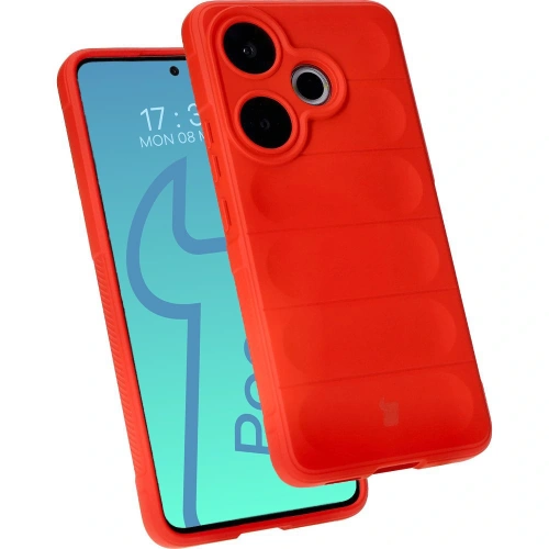 Pancerne etui Bizon Case Tur do Xiaomi Poco F6 czerwone
