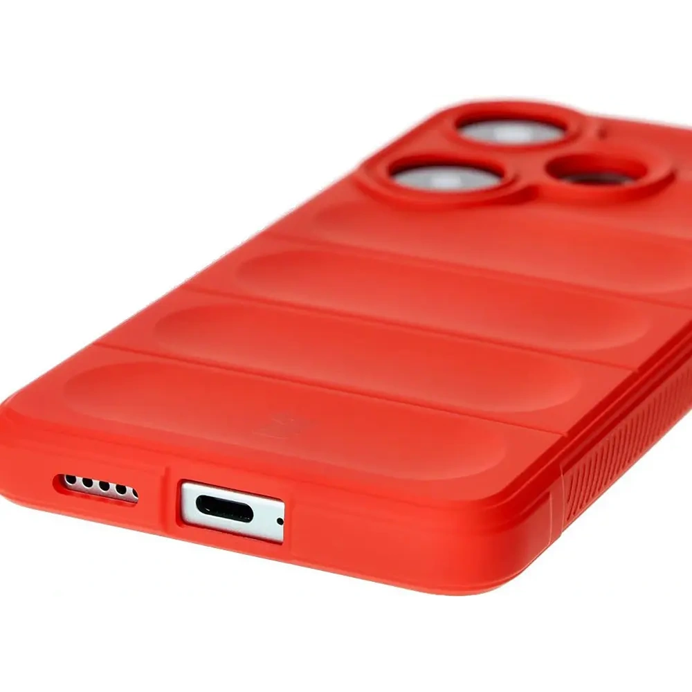 Hurtownia GSM - Bizon Case Tur Xiaomi Poco F6 roșu - BIZ6108 - {ean13} - Hurt