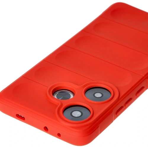 Pancerne etui Bizon Case Tur do Xiaomi Poco F6 czerwone