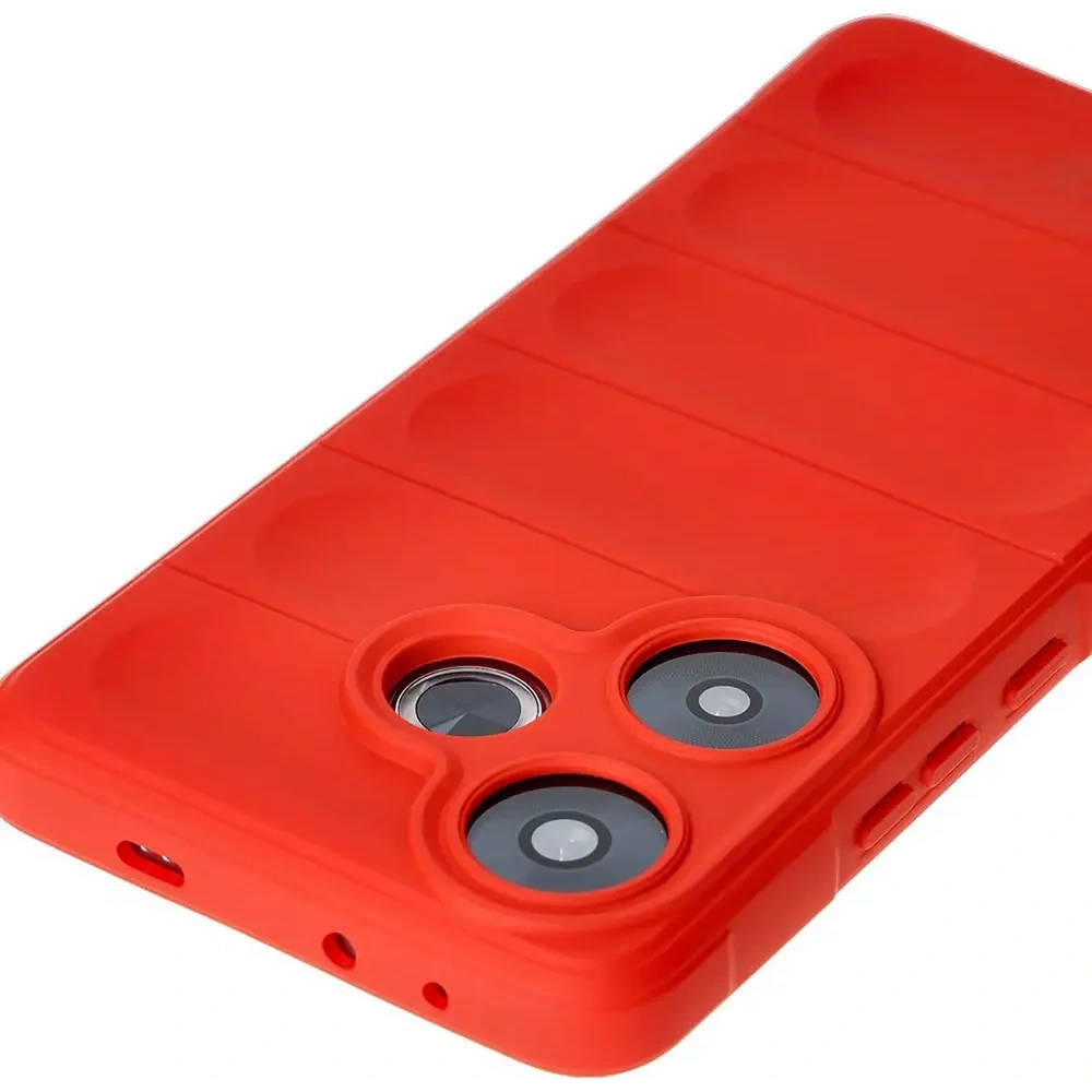 Hurtownia GSM - Bizon Case Tur Xiaomi Poco F6 roșu - BIZ6108 - {ean13} - Hurt